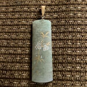 Decorated Jade Pendant